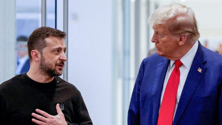 Trump and Zelenskyy war of words heats up even as US looks to wind down war in Ukraine