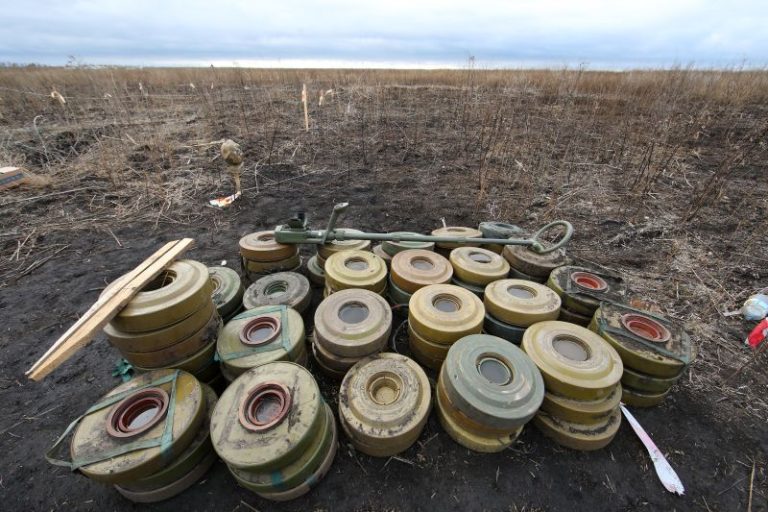 Russia’s European neighbors are lifting bans on landmines. Campaigners are horrified
