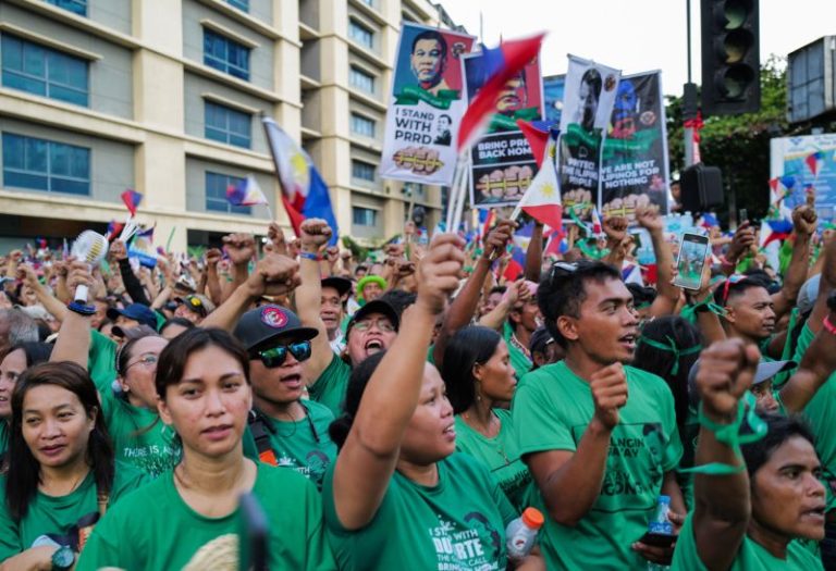 Rodrigo Duterte is being held at The Hague. Next week he might be elected mayor of his hometown