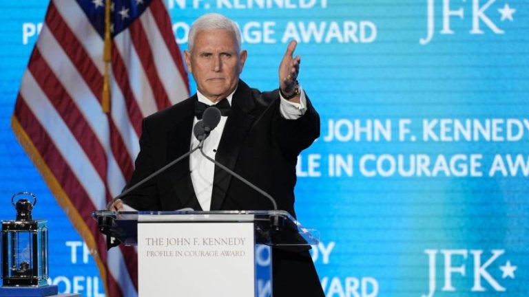 Former VP Pence vows to be a ‘voice against’ Trump when president veers from ‘conservative agenda’